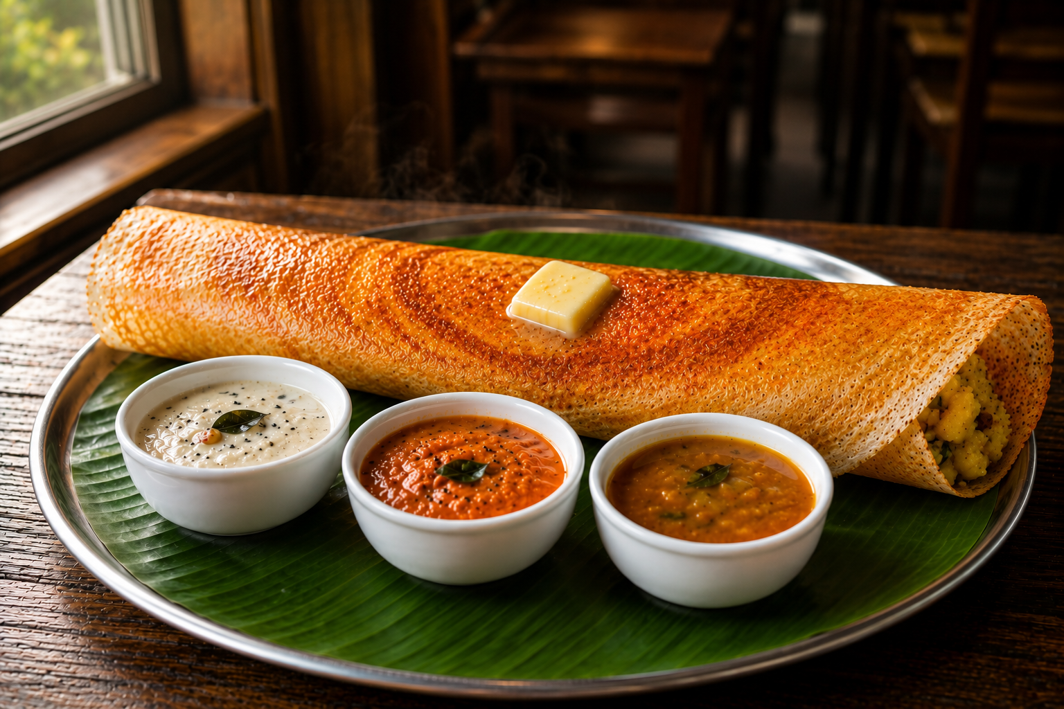 Ghee Karam Dosa