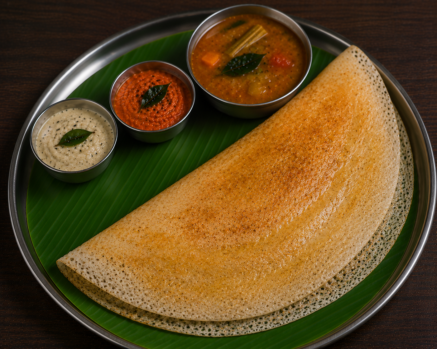 Ghee Rava Plain Dosa